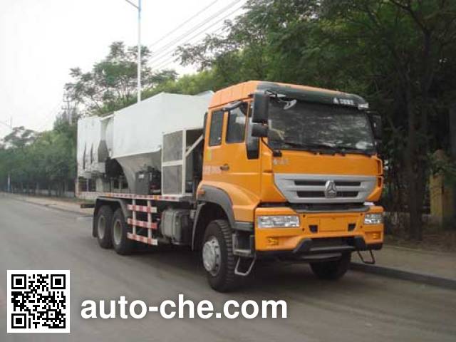 Автомобиль для приготовления и смешивания бетонных строительных смесей Yanshan BSQ5252TBH
